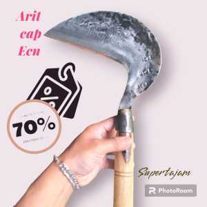Arit Tajam Cap ECN Asli Baja