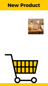 Eglare Klara Table Lamp Decorative Lamps White Lampu Meja Warna Putih Black Hitam Desain Scandinavian