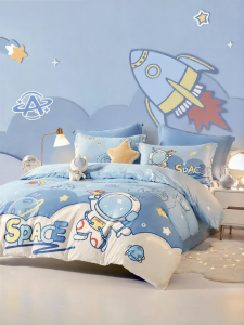 Boyang Home Textile | Child-friendly Flannel Thickening 3-Piece Quilt Set