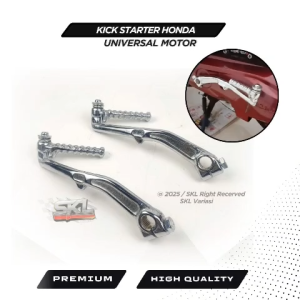 Kick Stater Chrome / Engkolan Selahan Chrome Universal Honda Matic Beat Vario Scoopy