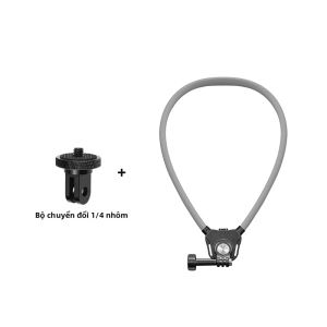 Giá Đỡ Điện Thoại Bằng Silicon Gắn Cổ Cho GoPro DJI OSMO 360 ° Phụ Kiện Xoay Nhanh Chống Nước Tương Thích Với Tất Cả Các Loại Camera Hành Động