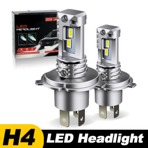 H4 LED Canbus Headlights 12V 9003 HB2 Hi/Lo Beam Motorcycle Headlamp Fanless H4 LED Bulb 20000lm 70w for Lada Honda Toyota Ford