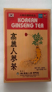 Trà hồng Sâm Hàn Quốc Korean Ginseng Tea Buleebang Hàn Quốc 100 gói x 3g