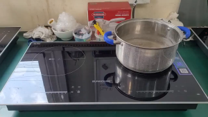 BẾP ĐÔI ĐIỆN TỪ SUNHOUSE 2 VÙNG NẤU SHB555DI IVERTER TIẾT KIỆM ĐIỆN CÔNG SUẤT TỐI ĐA 4400W