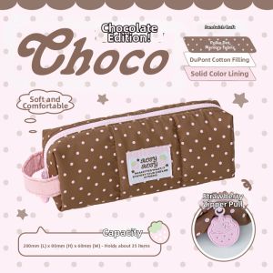 XINGLI | Mint Chocolate Special Edition Cute & Simple Large Capacity Stationery Pouch