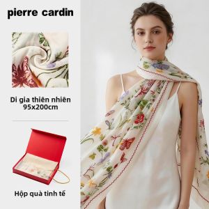 Pierre Cardin | Khăn Choàng Chống UV Sang Trọng từ Cashmere