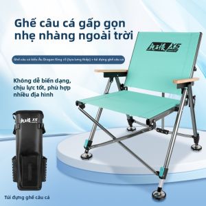 LONGWANGHEN | Ghế câu cá di động gấp gọn châu Âu