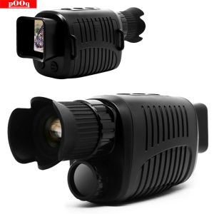 Handheld monocular high-definition 5x zoom infrared night vision telescope digital night vision device can take pictures and videos