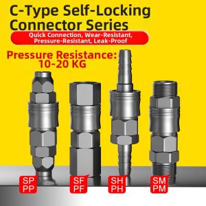 DULAN | Quick Connect Locking Fittings Pneumatic Tubing Connector