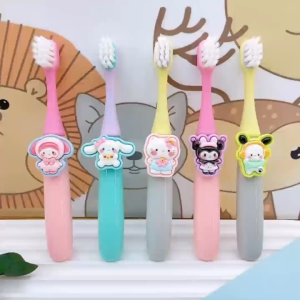 Children Toothbrush 2-5 Years Old Sanrio Fine Soft Bristles Premium Gum Protection Tooth Protection Baby Toothbrush Head Toothb