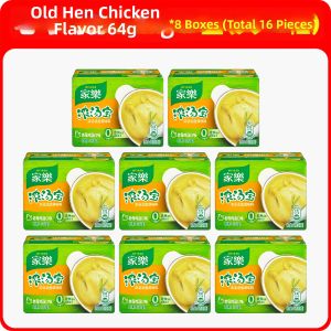 Home Delight Concentrated Soup Base Chicken Flavor NoMSG Convenient Fast Food Soup Mix High Soup Stock Seasoning 60g 2 Boxes