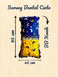 Sarung Bantal Cinta Rumbai Ukuran 45x95 Promo Termurah Khusus Hari Ini Bahan Polymicro Katun Halus
