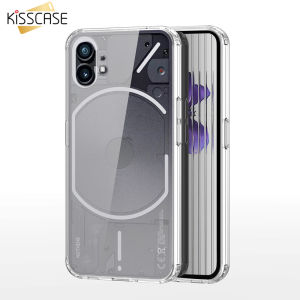 KISSCASE Air-bag Case for Nothing Phone 1 Phone1 6.55 Protective Cover Transparent Soft Antiknock Crystal TPU Back Shell Fundas Bumper