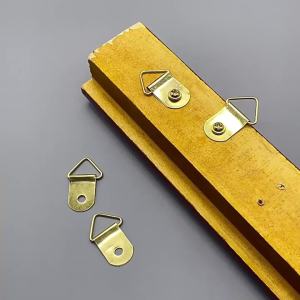 Set 10 bộ ốc vít và móc treo tranh ảnh khuy treo tranh móc tam giác gắn tranh phụkiện tranh treo tường+tặng vít-BAUHO