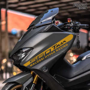 Universal Yamaha TMAX560 Sticker Modification Waterproof Version Body Decoration Pulling Flower Pattern Car Sticker