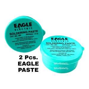 2 Pcs EAGLE ELECTRIC SOLDERING PASTE | Authentic! | DAWENWIL