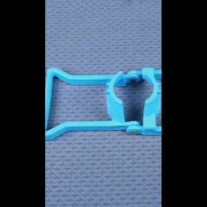 ZEO Multifunctional Creative Round Handle for Water Barrel Folding Holder Handle Lifter Blue Yellow