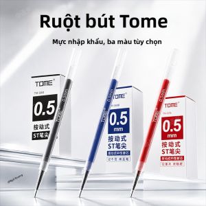 TOME | Lõi Bút Bi Thay Thế Viết Mượt 0.5mm