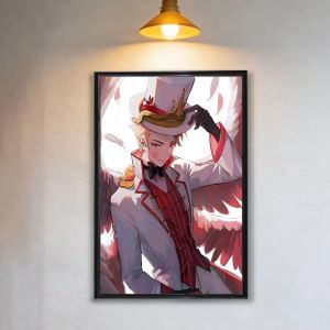 Bandai | DIY 5D Diamond Painting Hazbin Hotel Animation Character Art Hobby Craft for Home Wall Decor Ideal Gift for Art Lovers