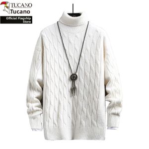 TUCANO | Turn-Down Collar Warm Insulated Sweater