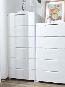 Durabox Drawer Cabinet With Lock & Wheels: Thickened Drawer Kitchen & Bedroom Storage Cabinet