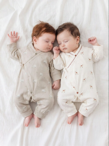 GURCOOC | Long Sleeve Tie Romper Suit