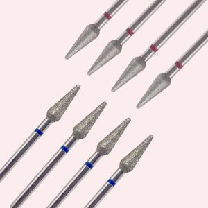 ชุดดอกสว่านเจียรเล็บเพชรแบบมืออาชีพ 8 ชิ้น - ปลอดภัยด้วยสแตนเลสแบบหมุน สำหรับอุปกรณ์ทำเล็บแบบรัสเซีย