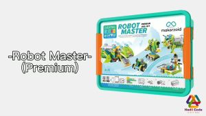ROBOT MASTER PREMIUM หุ่นยนต์ Coding kit (Scratch) KodiiCode Makerzoid ตัวต่อเลโก้ หุ่นยนต์โรบอท หุ่นยนต์บังคับ ผ่านมือถือแท็บเล็ต STEAM Educational Programmable Robot Kit