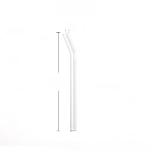 Trendy Transparent Bendable Glass Straw High Borosilicate Heat Resistant Colored Straw for Coffee Juice Milk Tea from Mainland China