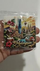 Malaysia KLCC Colorful Resin Magnet