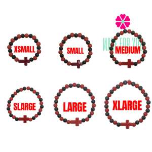 Anti Usog Kontra Balis Red Cross St.Benedict protection Charm Bracelet Baby To Adult (0-Up yrs old) Blessed