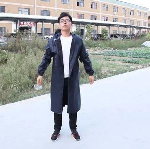 🧥 Premium GREEN TEA Oxford Long Raincoat Jacket Motorcycle Bike Bicycle Baju Hujan Oxford Rain Coat Green Tea 防水连身雨衣