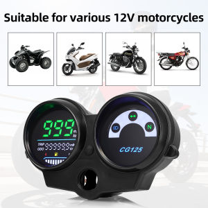 RYSJM | Motorcycle Speedometer Digital Panel For Honda CG125 2000 to 2008 Fan 125 Titan 125 2013 Dashboad Brazil