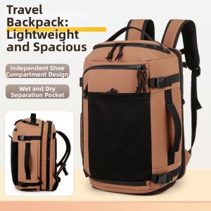 MLZH | Business Expandable Pressure-Relieving Travel Outdoor Backpack