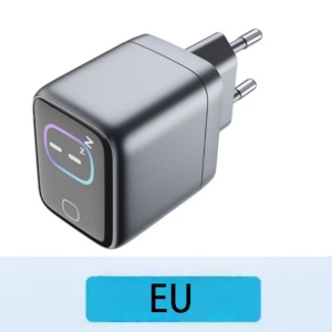 45W Touch Screen AI intelligent TFT Display Gallium Nitride Charger Suitable For Mobile Phones Tablets Laptops Fast Charging Head for iPhone 17/16/15 Multi Port Fast Charging Head