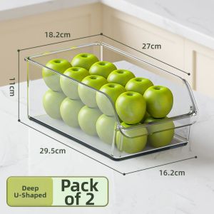 Food-Grade Drawer-Type Organizer Storage Box