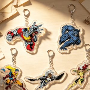 Bandai | for Storm Rogue Beast Jubilation Colossus Anime Peripheral Acrylic Keychain Q Version Decoration Pendant Cute Festival Gift