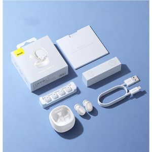 Tai Nghe Bluetooth Không Dây Baseus WM02 - Bluetooth 5.3 Kháng Nước IPX5 Chống Ồn - Bảo Hành 12 Tháng - Tai nghe baseus bluetooth chống ồn tai nghe bluetooth chống nước tai nghe bluetooth giá rẻ tai nghe gaming tai nghe thể thao