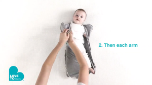 LOVE TO DREAM ผ้าห่อตัวเด็กแรกเกิดสำเร็จรูป รุ่น Original 1.0 TOG Room Temp 20-24°C