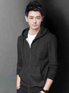 ROMON | Romon Mens Open Cardigan Hoodie Sporty Casual Loose Fit Zipper Jacket Fashionable Urban Style Autumn Season Cotton Polyester Blend