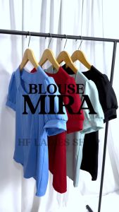 Blouse OOTD Trend Wanita: Atasan Hitam Polos & Blouse Nira Cantik