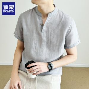 ROMON | Cool Lightweight Stylish V-Neck T-Shirt