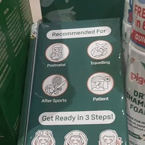 PIGEON DRY SHAMPOO FOAM 150ml 80052 expiry SEPT 2026