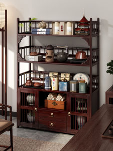 TUOJUE | High-end New Chinese Style Tea Cabinet Organizer