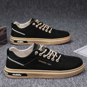 Giày Vải Nam Mùa Hè Đông Thường Ngày Một Bước Giày Bệt Bằng Vải Cao Su Chống Trượt Màu Đen Bảo Hộ Lao Động Giày Công Sở