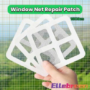 Window Screen Repair Patch Self-adhesive Anti-insect Door Window Mosquito Screen Net Repair 10*10cm