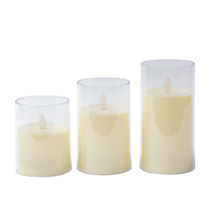 D.S. เทียน LED แสงสีส้ม ใช้เป็นพร็อพช่วยสร้างบรรยากาศที่โรแมนติก ใช้ถ่าน 3A ไม่แถมถ่าน led candle light