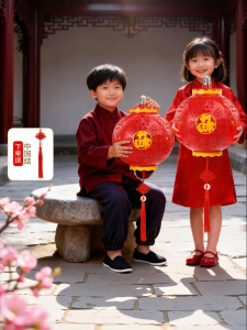 SUIYI | Festive Red Lantern String Lights