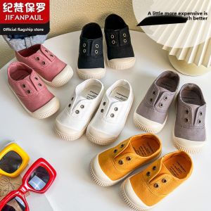 JIFANPAUL | Giày Vải Đế Mềm Chống Trượt Phong Cách Mới Cho Bé Mùa Xuân & Thu