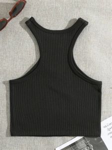 เสื้อกั๊กแขนกุดเข้ารูปผู้หญิง ทรงหลวม คอวี ทรงเข้ารูป สไตล์ลำลอง สีพื้น เสื้อผ้าทำงาน แฟชั่นฤดูร้อน โพลีเอสเตอร์ 100%